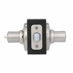 Kwikset Balboa Satin Nickel Privacy Bed/Bath Door Handle with Microban Antimicrobial Technology and Lock -Kwikset Sales Shop kwikset privacy door handles 300bl 15 6al rc 40 1000