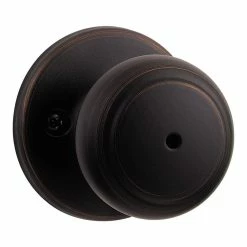Kwikset Cove Venetian Bronze Privacy Bed/Bath Door Knob (4-Pack) with Lock 9 Kwikset Cove Venetian Bronze Privacy Bed/Bath Door Knob (4-Pack) with Lock -Kwikset Sales Shop kwikset privacy door knobs 300cv11p4pk 40 1000
