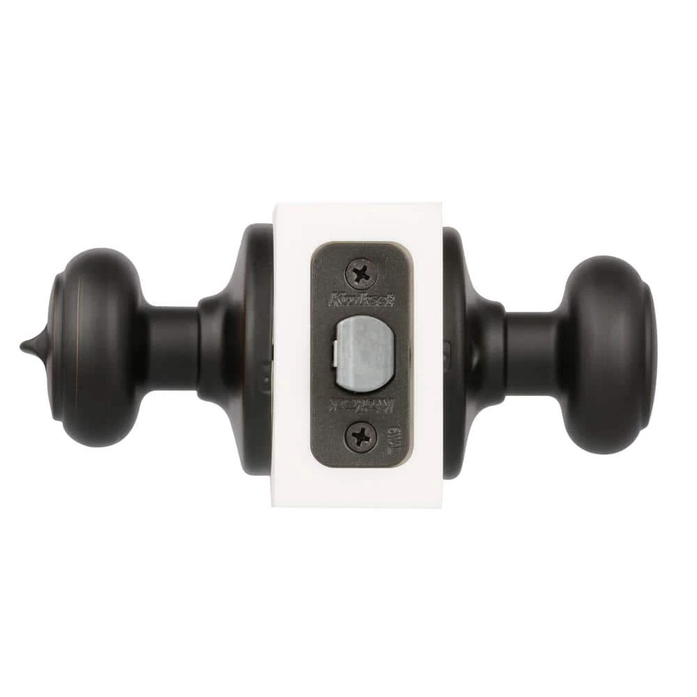 Kwikset Cove Venetian Bronze Privacy Bed/Bath Door Knob (4-Pack) with Lock 7 Kwikset Cove Venetian Bronze Privacy Bed/Bath Door Knob (4-Pack) with Lock - Image 7