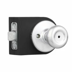 Kwikset Tylo Satin Chrome Privacy Bed/Bath Door Knob with Lock 8 Kwikset Tylo Satin Chrome Privacy Bed/Bath Door Knob with Lock -Kwikset Sales Shop kwikset privacy door knobs 300t 26d 6al rcs 40 1000